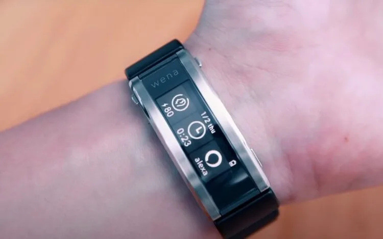 Sony Wena 3 smartband unveiled