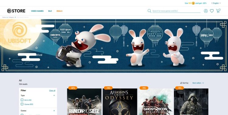 Ubisoft Mid Autumn Festival sale