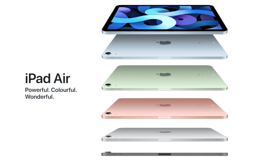 Apple unveils completely redesigned iPad in four vibrant colors - Apple