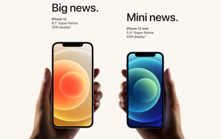 iPhone 12 and mini