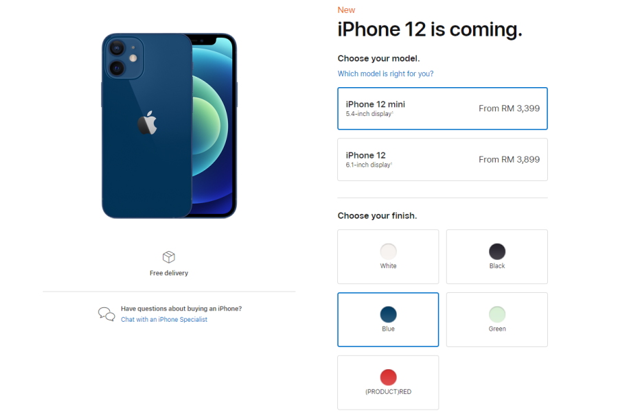 iPhone 12 Series Price In Malaysia To Start From RM 3399 ...