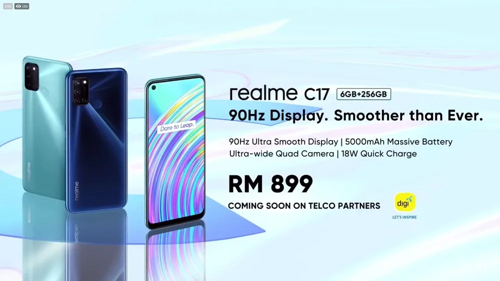realme C17 price