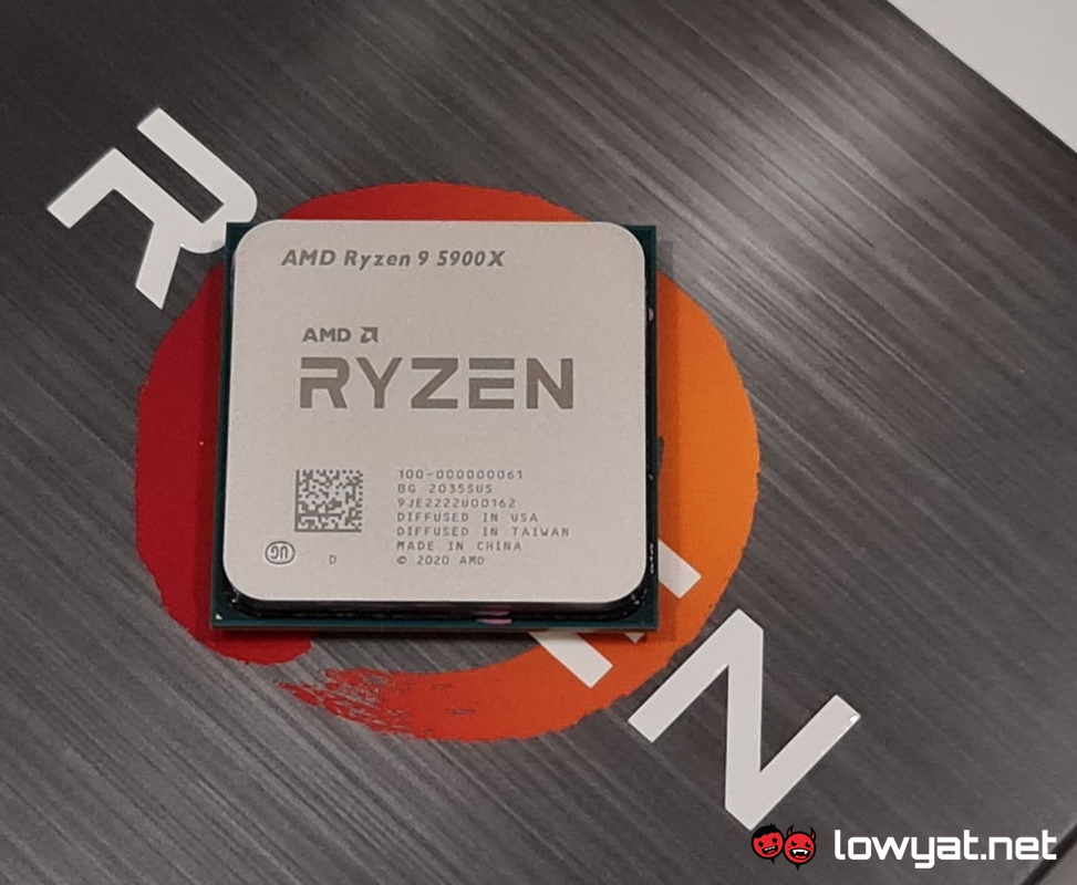 AMD Ryzen 9 5900X close shot 1