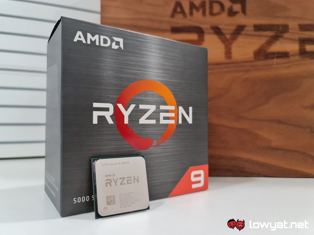 AMD Ryzen 9 5900X product shot packaging