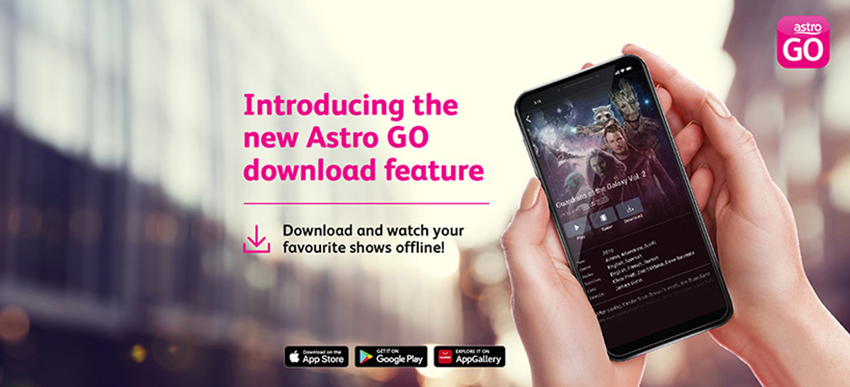 Astro Go Download Feature