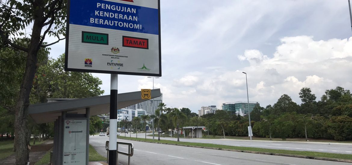 Government Approves Testing Route Autonomous Vehicles Cyberjaya