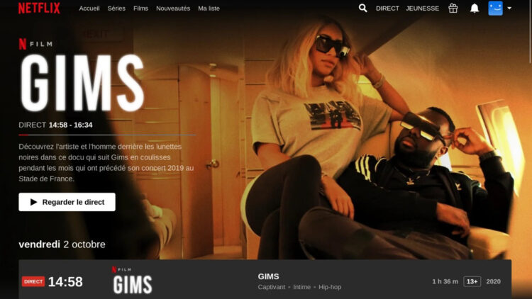 Netflix Direct Channel France TV-Like