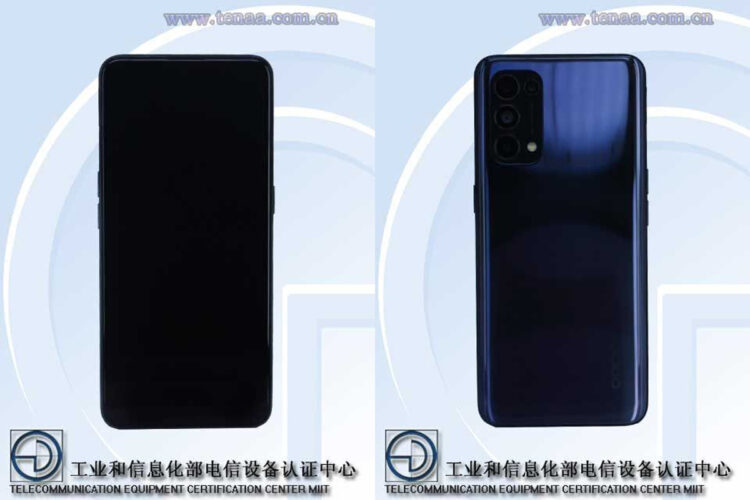 OPPO Reno5 Pro 5G TENAA