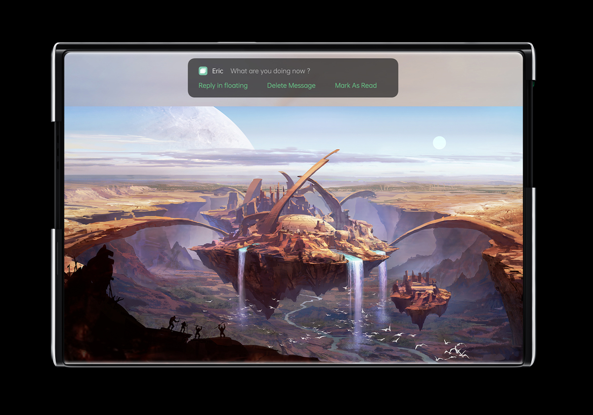 OPPO X 2021 Extendable Smartphone Concept Rollable
