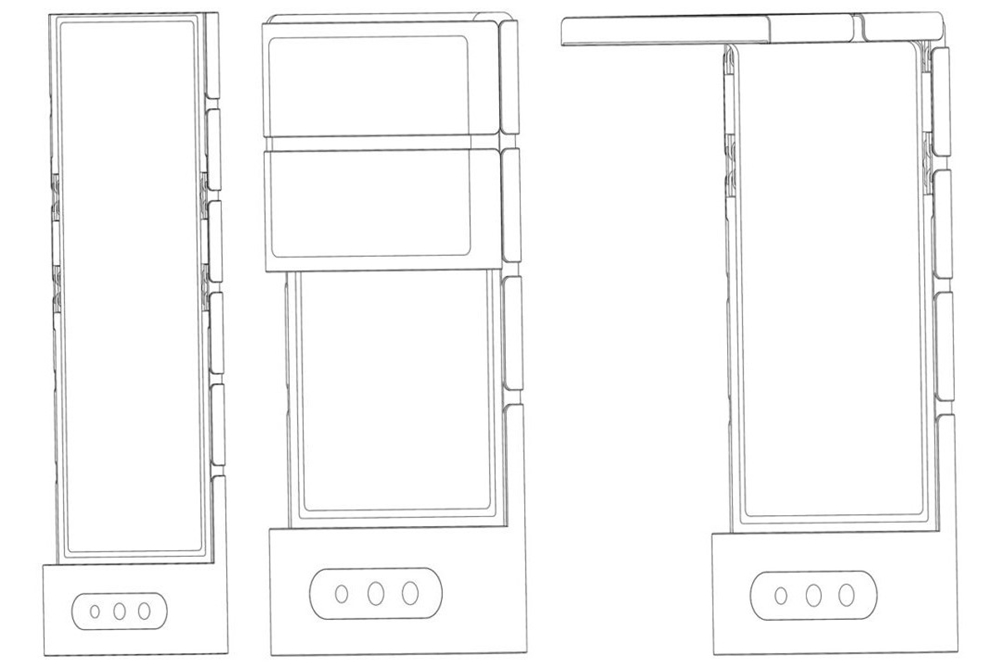 OPPO foldable patent 1 combine
