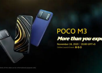 POCO M3 Specifications Design Revealed