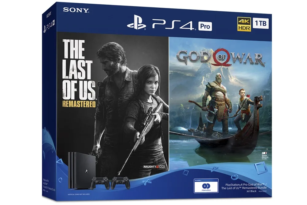 PS4 Pro TLoU GoW bundle