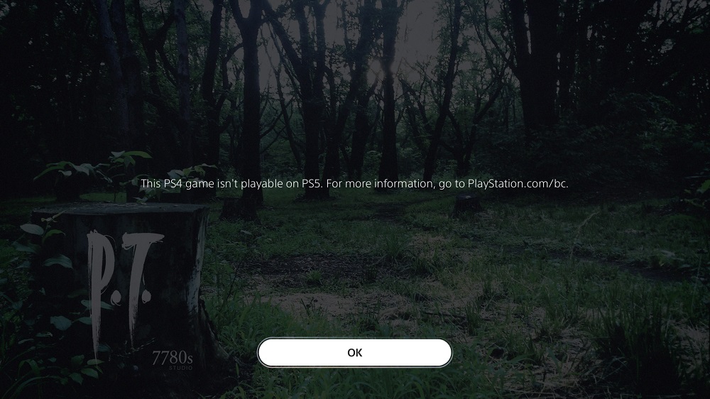 P.T PS5 unplayable resize