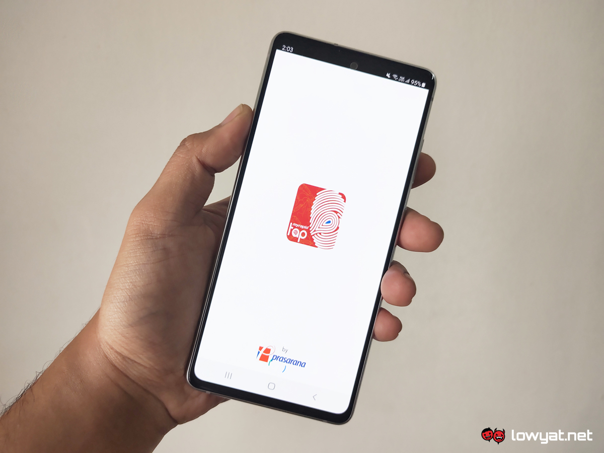 Prasarana Debuts myrapidTap cashless payment app