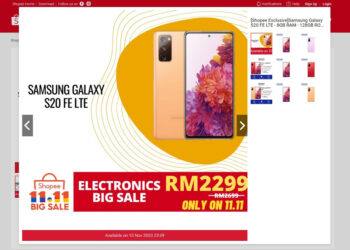 Samsung 11.11 Sale Deals Smartphones Galaxy S20 FE LTE