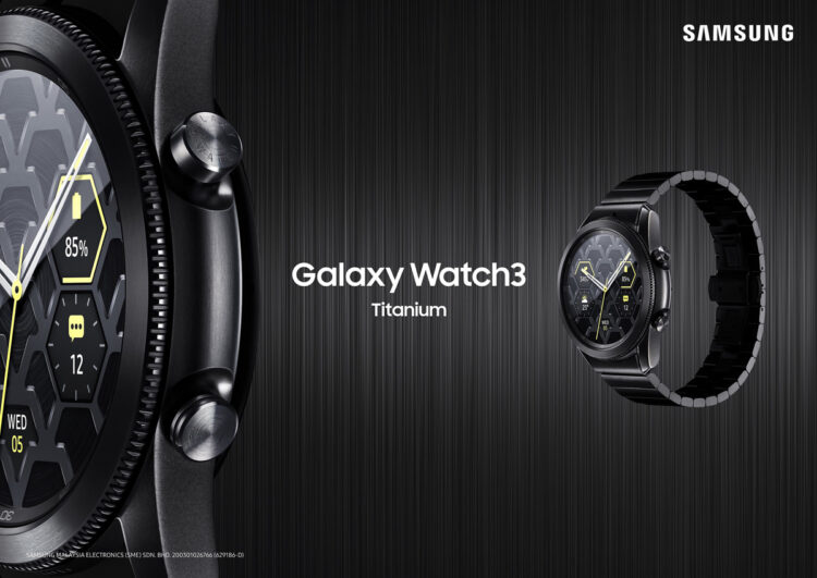 Samsung Galaxy Watch3 Titanium 45mm Malaysia