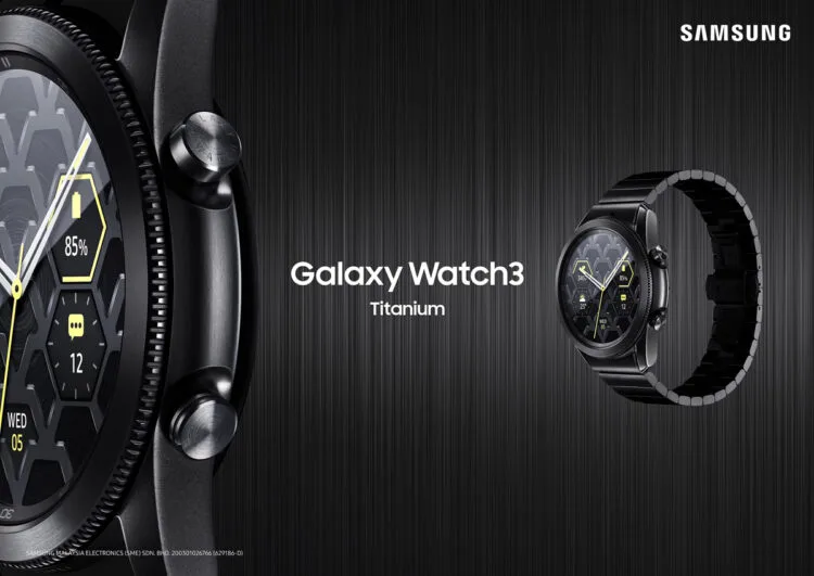 Samsung Galaxy Watch3 Titanium 45mm Malaysia