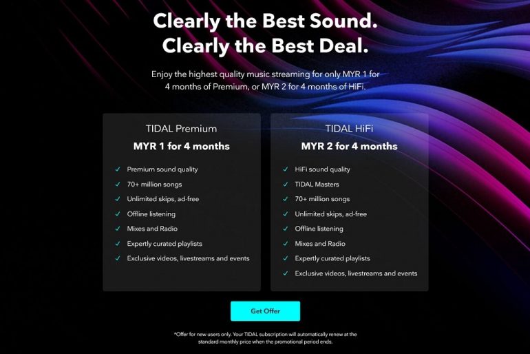 TIDAL Subscription Price Drops To RM1 As Part Of Black Friday Promo