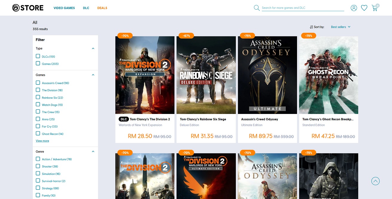 Ubisoft 11.11 sale