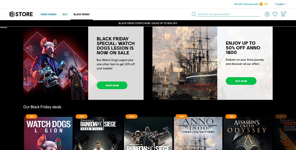 Ubisoft Black Friday