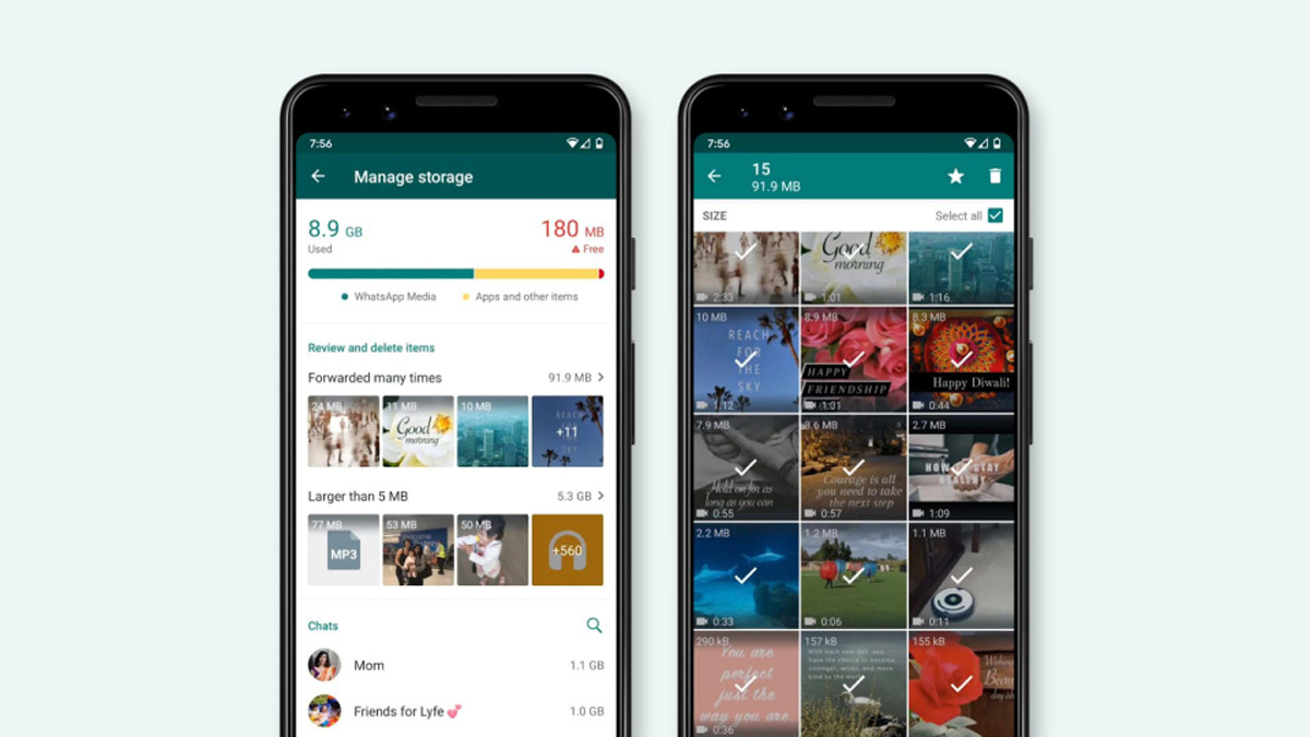 WhatsApp Rolls Out New Storage Management Tool For Mobile App