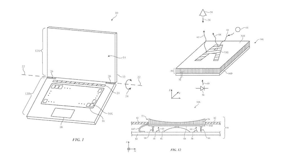 Apple keyboard patent