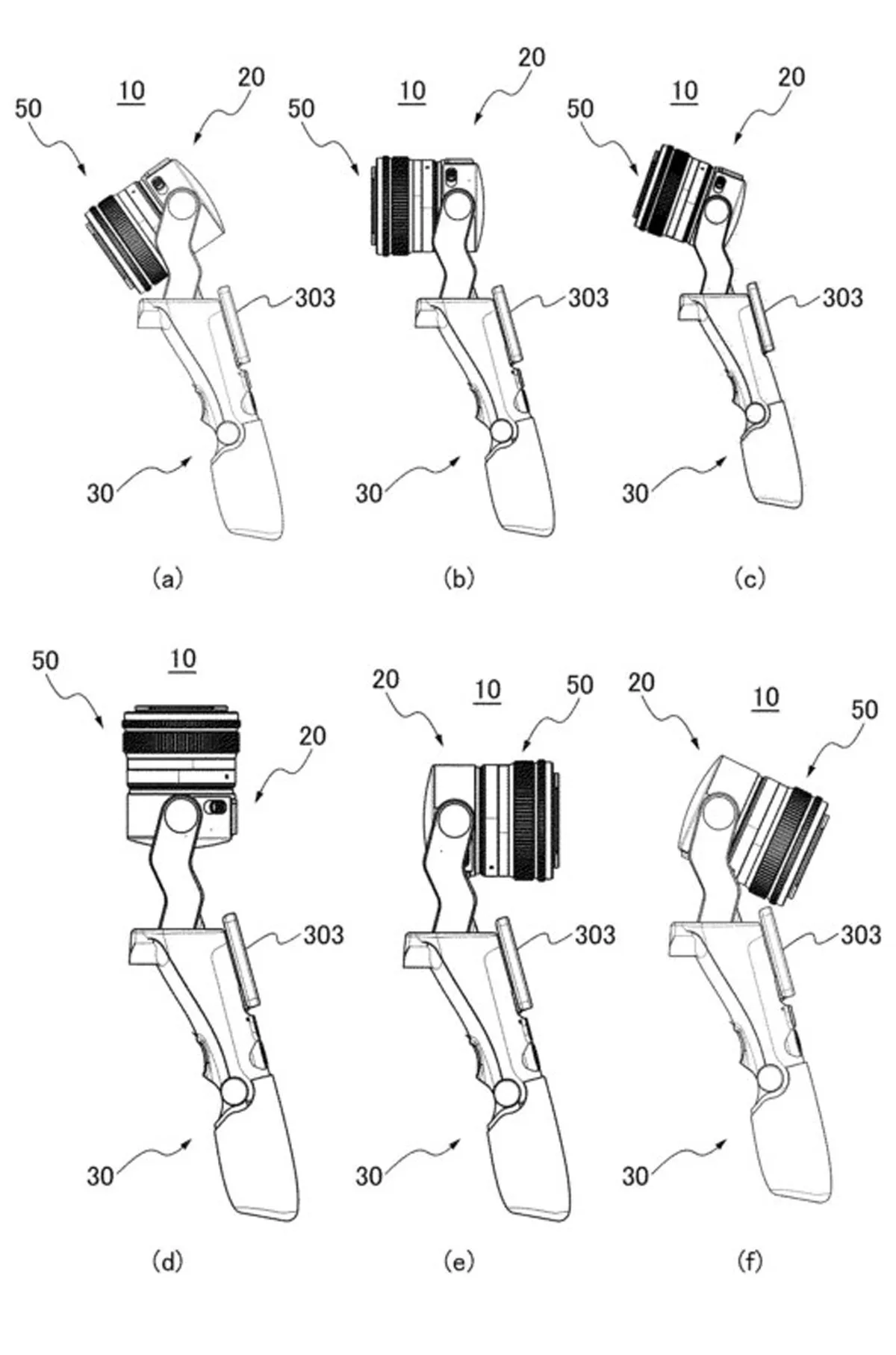 Canon Patent One-Handed Camera Interchangeable Lens
