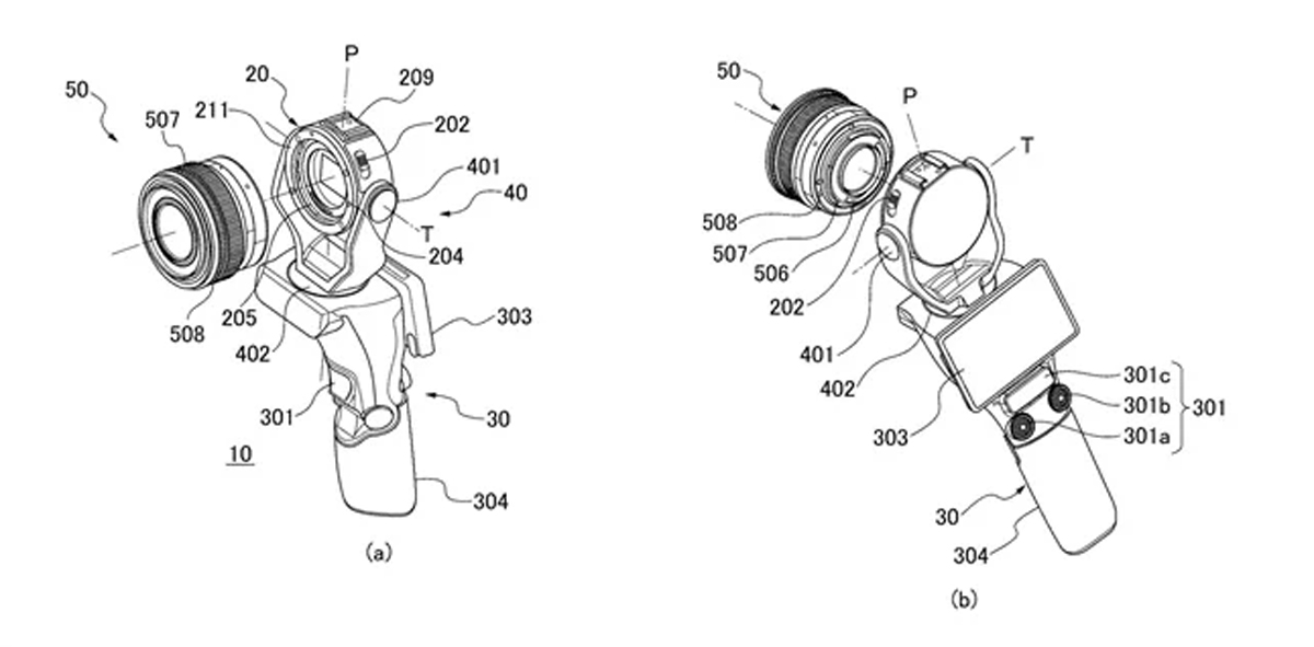 Canon Patent One-Handed Camera Interchangeable Lens