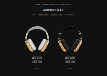 Caviar Gold AirPods Max