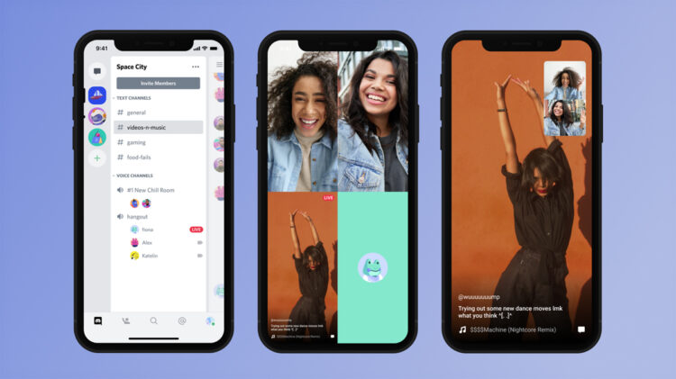 Discord Screen Sharing Function Mobile App