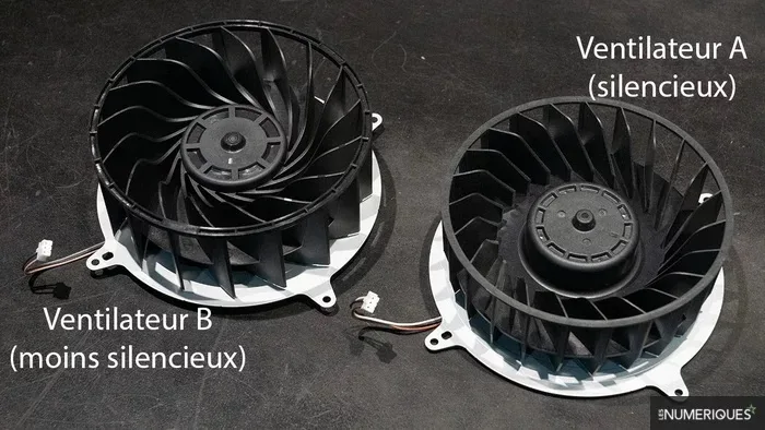 PS5 different fans