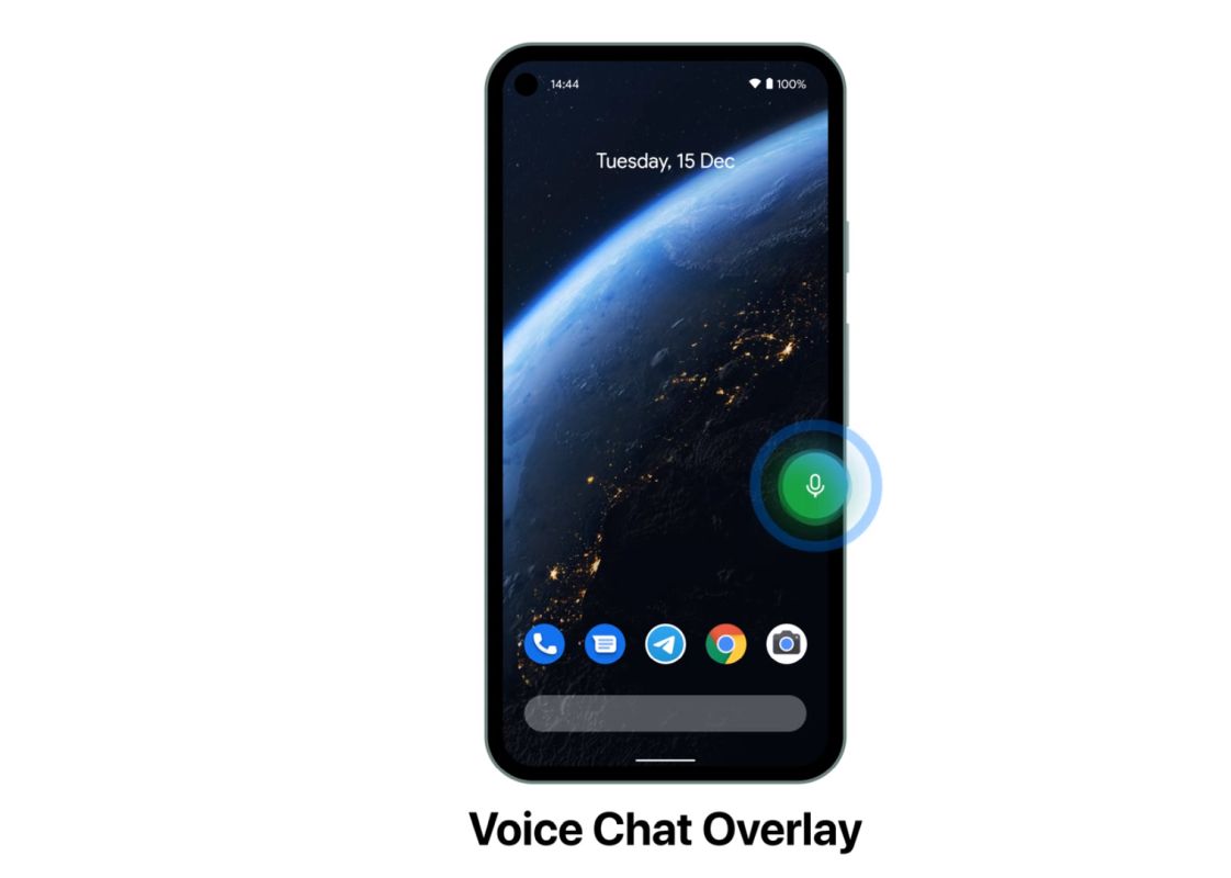 Telegram Voice Overlay