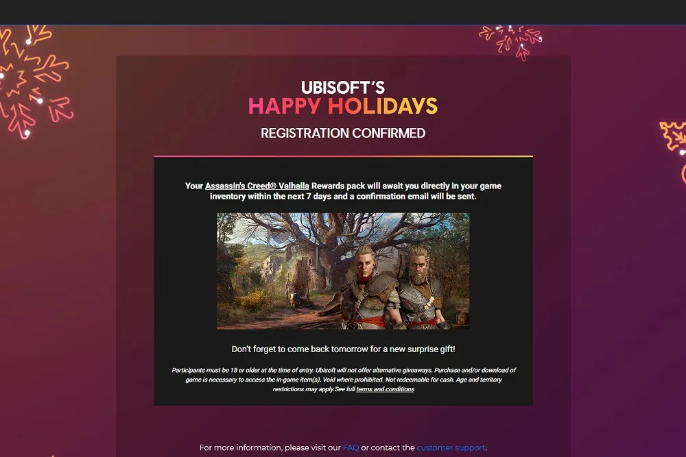 Ubisoft free grift giveaway