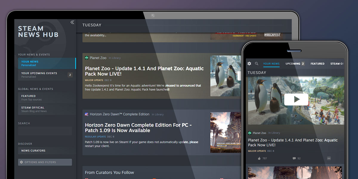 Valve Steam News Hub