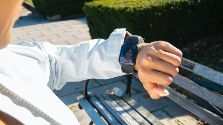 Wristcam Apple Watch Strap Dual Cameras