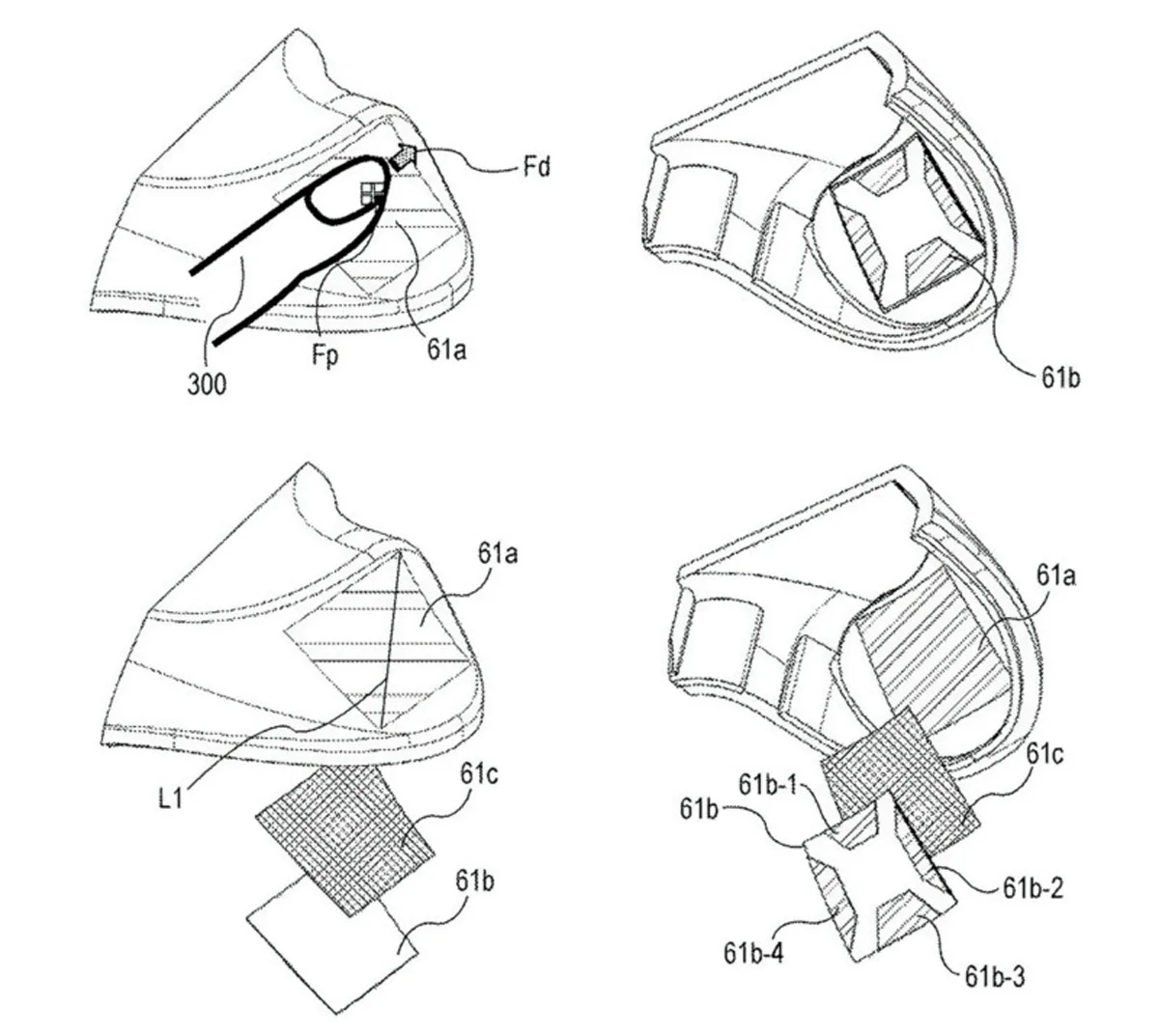canon patent touchpad shutter button