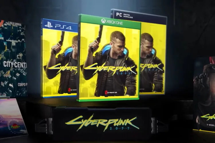 Cyberpunk 2077 boxes