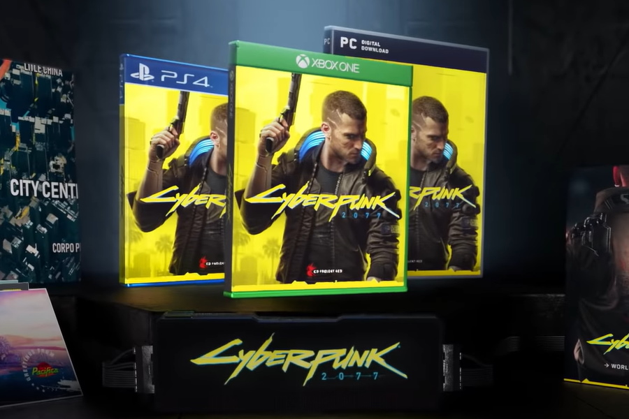 Cyberpunk 2077 boxes