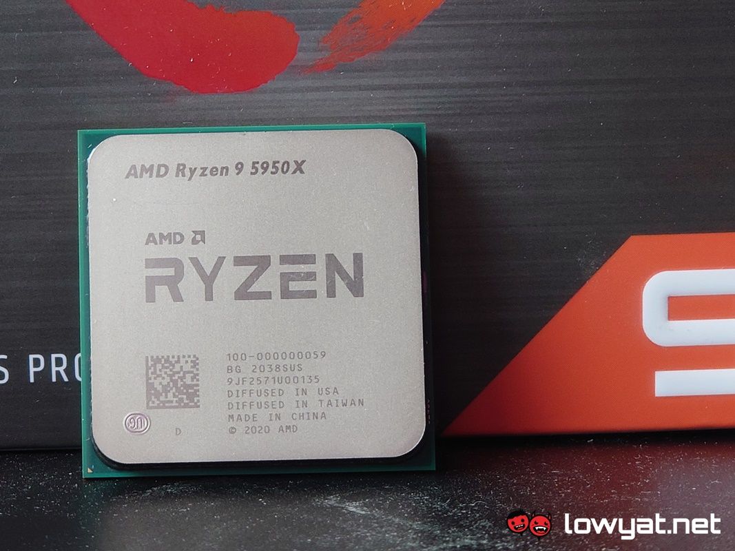 AMD Ryzen 9 5950X front