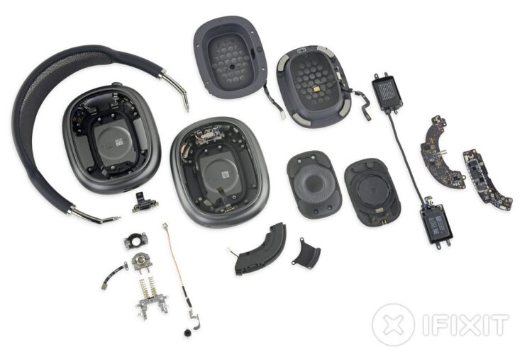 Apple AirPods Max teardown iFixit