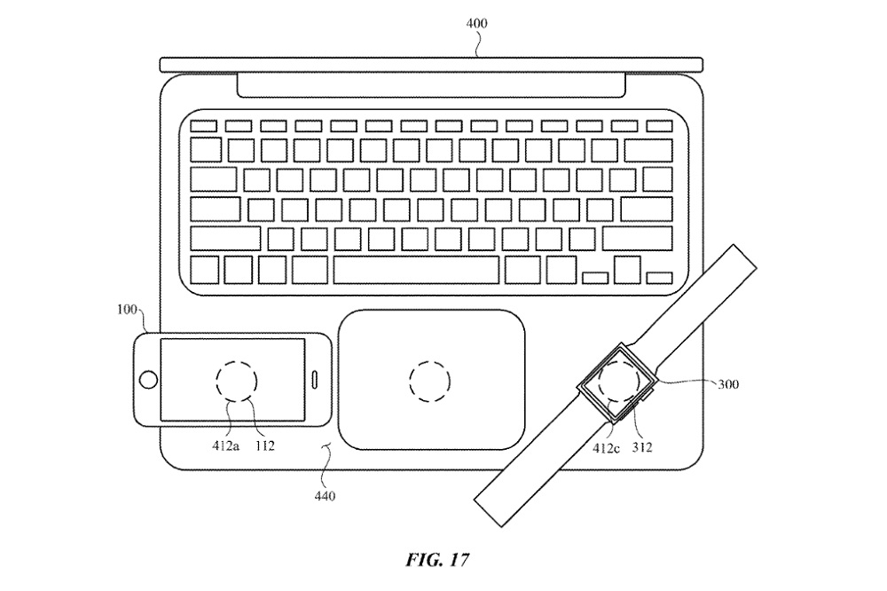 Apple Patent MacBook wireless charging