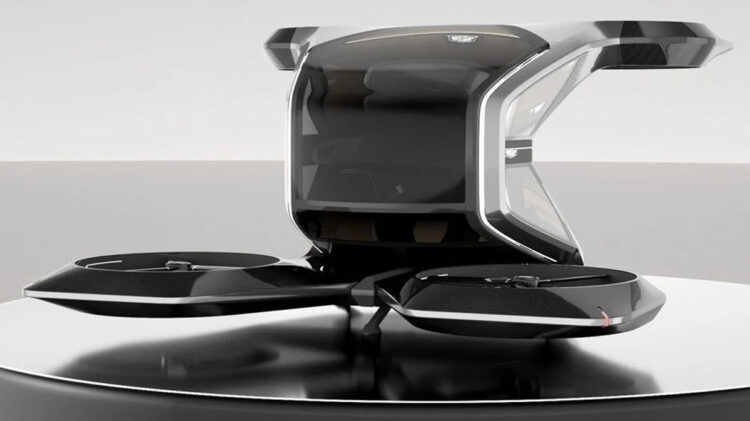 General Motors Cadillac VTOL craft vehicle concept
