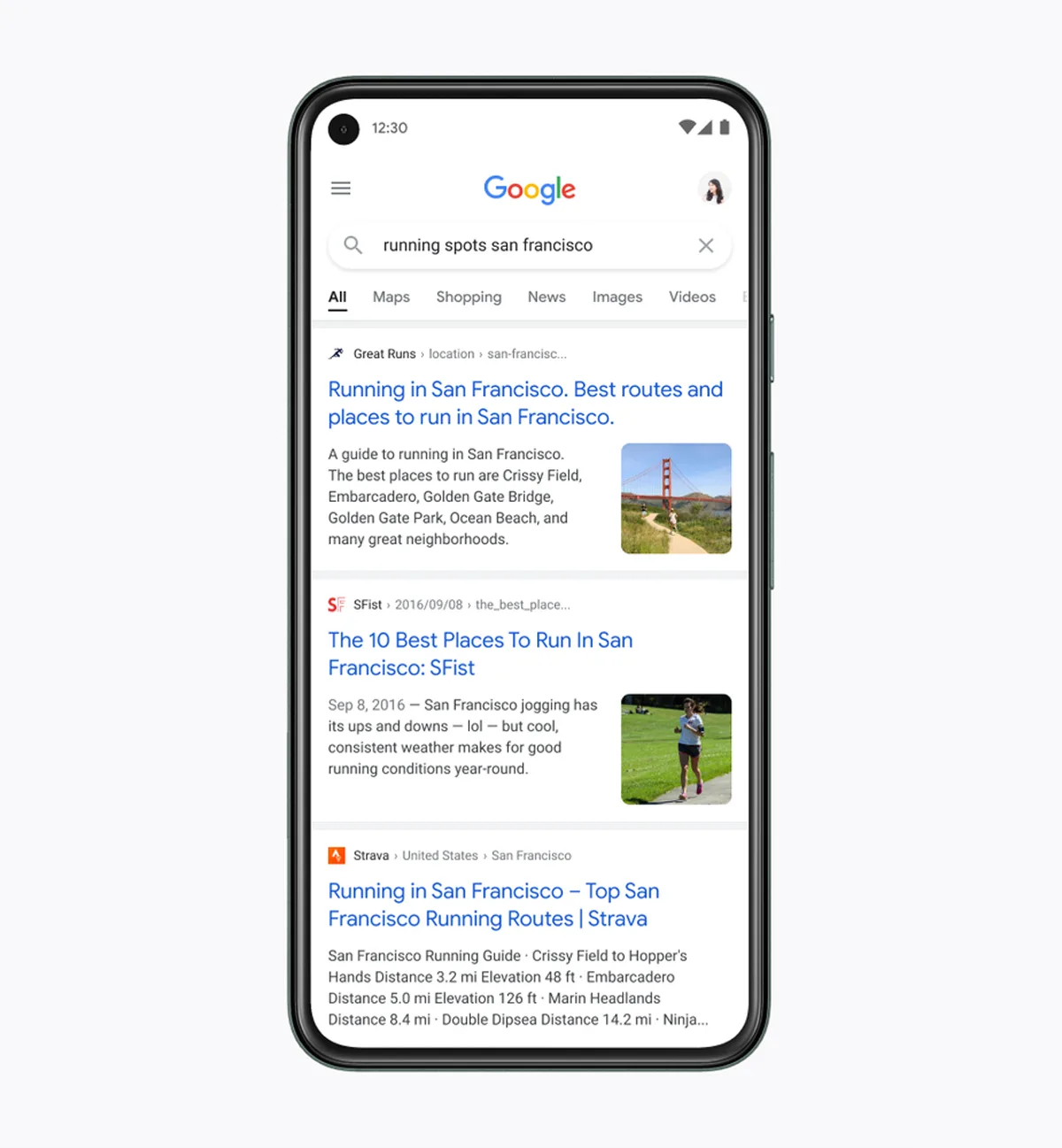 Google Search mobile redesign