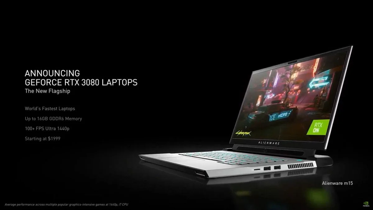 NVIDIA GeForce RTX 30 series laptops rtx 3080