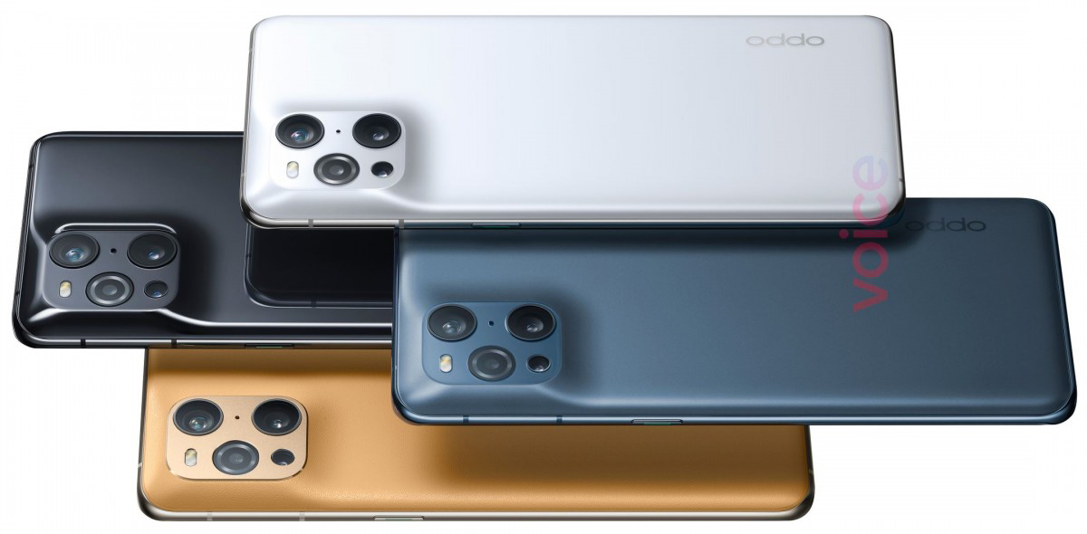 OPPO Find X3 Pro Renders Leak Camera March