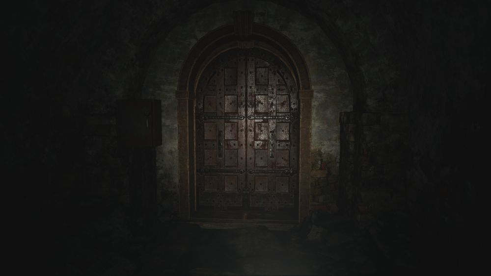 Resident Evil Village Maiden dungeon door