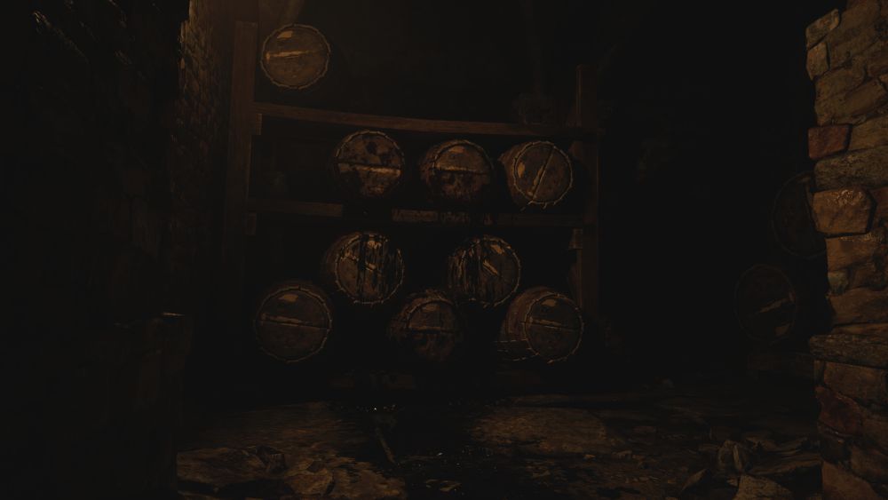 Resident Evil Village Maiden wine cellar
