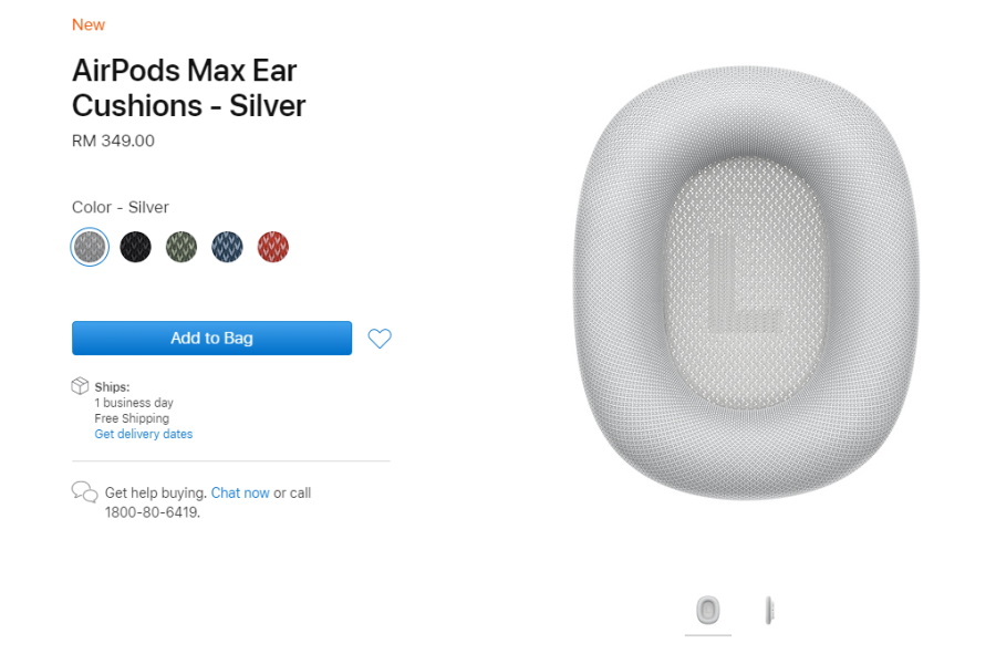 AirPods Max Replacement Ear Cushions Now Available in Malaysia For RM 349 - 1