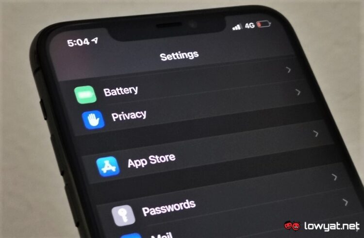 apple ios 14 setting privacy