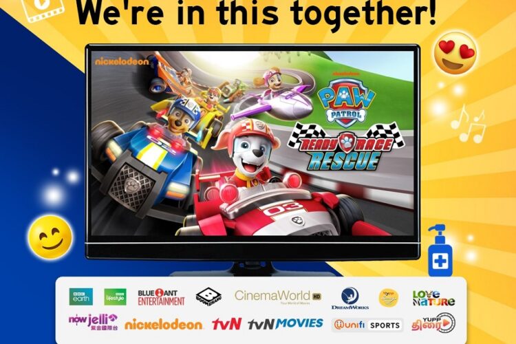 unifi TV free channels